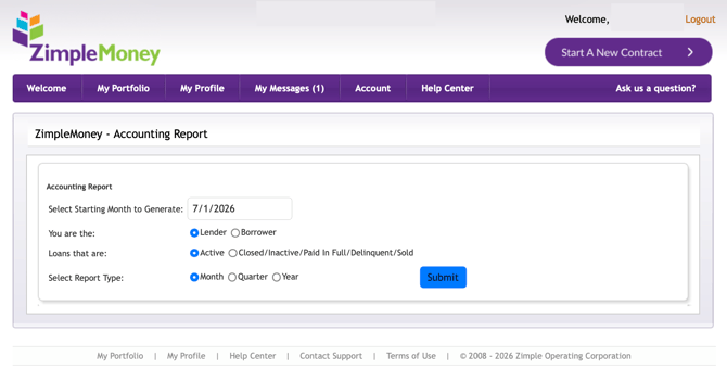 Accounting Report