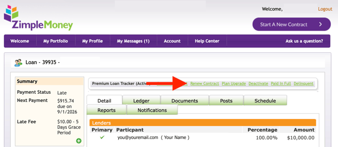 Renew Step 1
